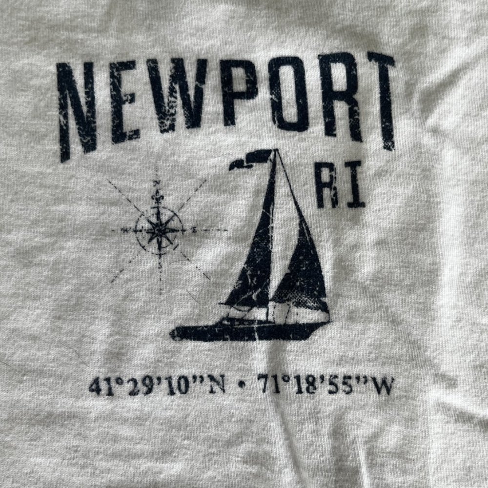 NWOT "Newport" Tee, Medium, Comfort Wash! 100% Ring Spun Cotton, So soft! - Picture 2 of 3